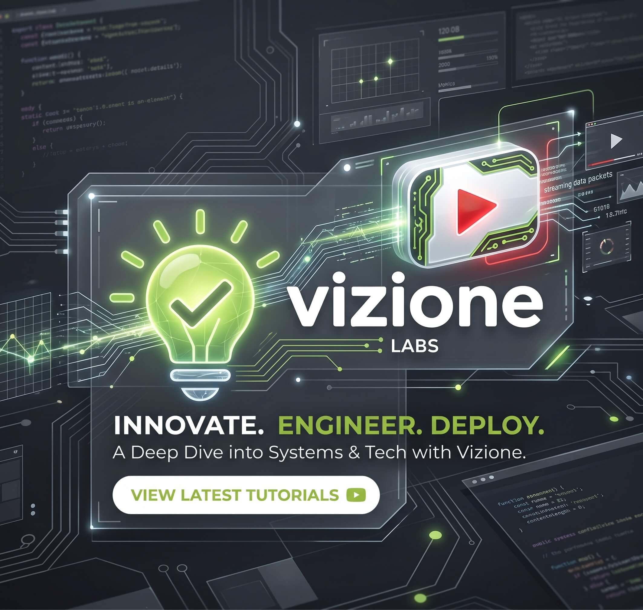 Vizione Labs Tech Deep Dive - Innovate, Engineer, Deploy
